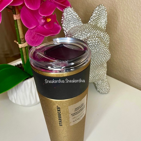 💛New Starbucks stainless steel cold brew cup 🖤 - Picture 8 of 11